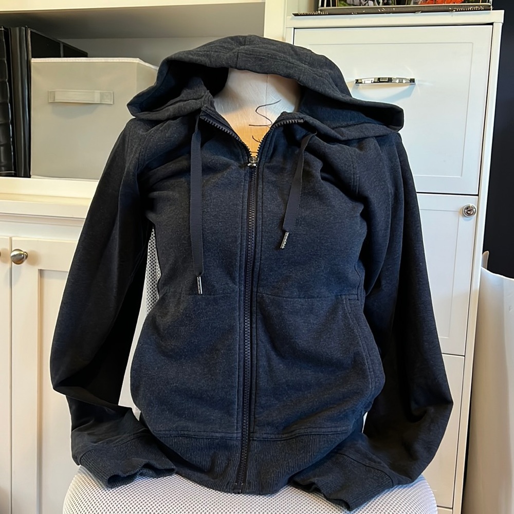 Lululemon Navy Zip Up Hoodie- Size 4 - Picture 1 of 3